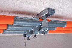 [BROK-FEOL-31-36]  dlouhá podélná opěrka pro třmenové příchytky BROOKLYN, upínací rozsah 31 - 36 mm, pozinkovaná ocel