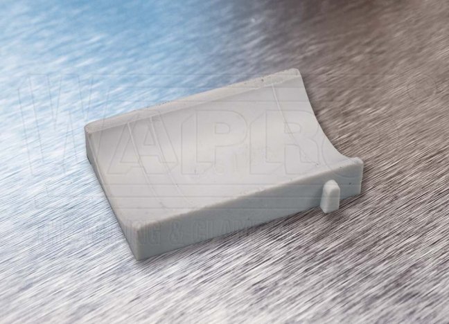[BROK-PEO-46-50]  plastová podélná opěrka pro třmenové příchytky BROOKLYN, upínací rozsah 46 - 50 mm, polyetylen