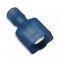 [KOPX-CI-2.5-6308-PA]  kabelový lisovací kolík plochý Cu celoizolovaný PA (polyamid), EASY ENTRY, 1,5 - 2,5 mm², 6,35 x 0,8 mm, modrá
