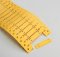 [WIT-LF-20X50-4H-YE]  Identifikační štítek WP-TAG 50x20 mm, 4 připevňovací otvory, pro termotransferový potisk, polyolefin, -55° až +125°C, žlutý
