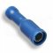 [OBK-CI-2.5-4]  kabelová lisovací objímka kruhová Cu celoizolovaná PVC, 1,5 - 2,5 mm², pro ø : 4 mm, modrá
