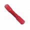 [SSS-15]  Cu lisovací spojka izolovaná teplem smrštitelnou bužírkou s lepidlem, sériová, 0,5 - 1,5 mm², červená