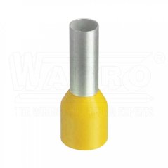 [DUI-0.25-8 zl]  kabelová lisovací dutinka Cu s izolací PP (polypropylen), 0,25 mm², d: 8 mm, žlutá (I .Fr), L