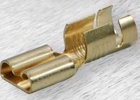 konektorové objímky/kolíky ploché, neizolované, mosazné - Velikost kolíku (mm) - 4,8 x 0,5