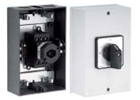 plastový kryt pro EMV/EMC, stříbrný štítek+páčka (20 - 40 A)