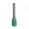 [DUI-0.34-6 tyrk]  kabelová lisovací dutinka Cu s izolací PP (polypropylen), 0,34 mm², d: 6 mm, tyrkysová (II.Ger), N