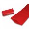 [WSTPVC-80-02]  slabostěnná teplem smrštitelná PVC trubice / bužírka WSTPVC, 2:1, plochá š.: 80 mm, Ø 42 mm, tl. 0,08 mm, červená