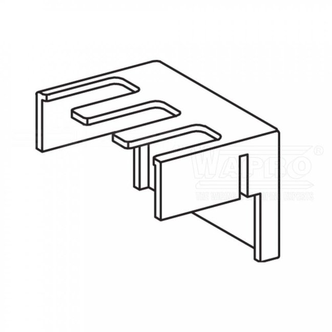 [TCA4]  kryt vstupních svorek - pro 3 póly - pro H406/H408/H410/H412