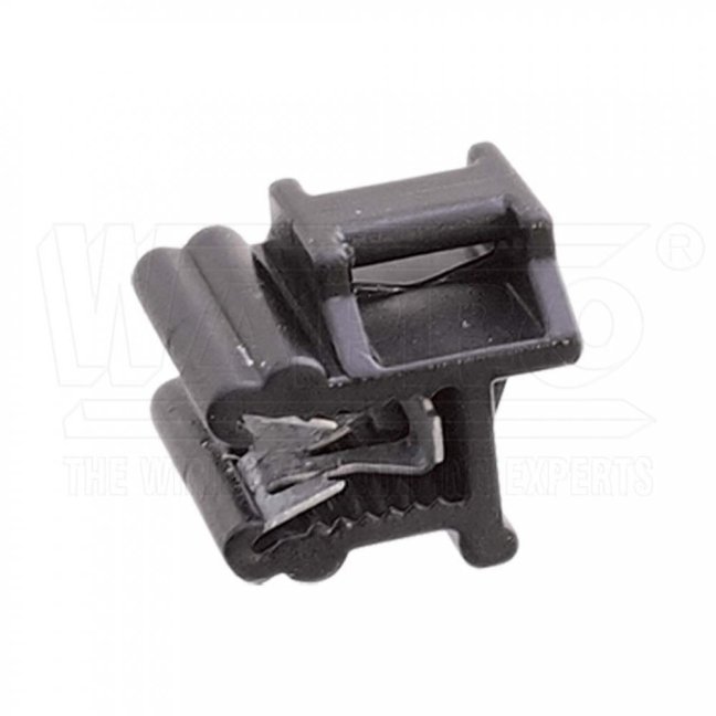 [PTBLK-C5-200ST-UV]  příchytka PITBULL na hranu 0,7-3mm; kabel vedle a kolmo k hraně; černá; včetně pásku 200 x 4,5 mm
