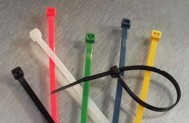 [WT-100MCNY]  stahovací pásek plastový; 100 x 2,5 mm; neonově žlutý