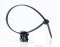 [PTBLK-C1-200ST-UV]  příchytka PITBULL na hranu 0,7-3mm; kabel soubežně nad hranou; černá; včetně pásku 200 x 4,5 mm