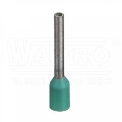 [DUI-0.34-8 tyrk]  kabelová lisovací dutinka Cu s izolací PP (polypropylen), 0,34 mm², d: 8 mm, tyrkysová (II.Ger), L