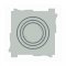 [WFLI21-6868-7]  stavebnicová přírubová vložka WAPRO-FLANGE pro WFL-21, 68 x 68 mm, 1x M32/M40/M50, šedá RAL 7035