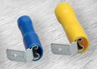 objímky ploché celoizolované PVC s odbočkou, DOUBLE Crimp