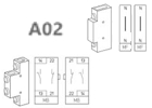 dodatečné moduly (montáž na DIN/do krytu - A02)
