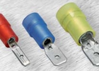 kolíky (konektorové) ploché poloizolované PA, DOUBLE Crimp
