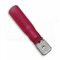 [KOP-SM-1.5-6308]  kabelový lisovací kolík plochý Cu poloizolovaný teplem smrštitelnou trubicí s lepidlem, vodotěsný, EASY ENTRY, DOUBLE CRIMP, 0,5 - 1,5 mm², pro kolík: 6,35 x 0,8 mm, červená
