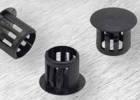 záslepky plastové zaskakovací  černé - Pro tloušťku panelu MAX. (mm) - 3,2