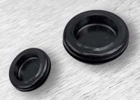 průchodky zavřené, černé (měkčené PVC) - Pro otvor průměru (mm) - 11