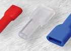 kryty pro konektorové objímky ploché, 1pól, PVC