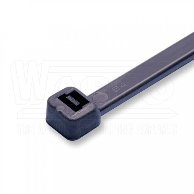[WT-140MCB]  stahovací pásek plastový STANDARD; 142 x 2,5 mm; černý