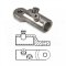 [OKSR2-95-M12-SN]  Al šroubové kabelové oko excentrické, pro NN, 16 - 95 mm² RE, 16 - 95 mm² RM, 50 - 70 mm² SE / 95 mm² SE, 25 - 70 mm² SM / 95 mm² SM(r), M12, 2 trhací šrouby, pocínované