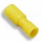 [KOK-CI-6-5-PA]  kabelový lisovací kolík kruhový Cu celoizolovaný PA (polyamid), EASY ENTRY, 4,0 - 6,0 mm², ø : 5 mm, žlutá
