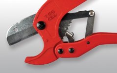 [64-MXW-42]  hobby nůžky z lehké slitiny "MAXWELL 42" ke stříhání PVC trubek, do ø 42mm