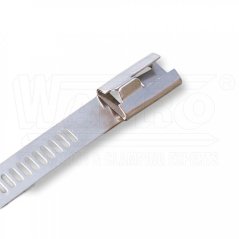 [WTM-ML-150EHD]  stahovací pásek nerezový; 150 x 12mm; zámek MULTI LOK, nepotažený