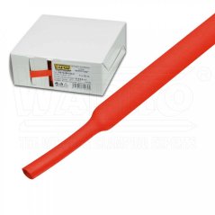 [WST2-064-02-3]  univerzální slabostěnná teplem smrštitelná trubice / bužírka WST2, 2:1, samozhášivá, -55°C až +125°C, UL, 6,4 / 3,2 mm (1/4"), červená, MiniBOX 10 m