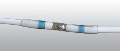 [SSSN-40]  letovací spojka s teplem smrštitelnou bužírkou s lepidlem, 1,5 - 2,5 mm², modrá, balení 100 ks