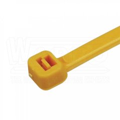 [WT-120MCY]  stahovací pásek plastový; 120 x 2,5 mm; žlutý