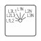 [FAS2-3113]  štítek FA 3113, pro rámeček 48x48mm, 30°, stříbrný, černý popis