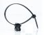 [PTBLK-C1-200ST-UV]  příchytka PITBULL na hranu 0,7-3mm; kabel soubežně nad hranou; černá; včetně pásku 200 x 4,5 mm