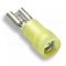 [OBP-PI-6-9512-PA-DC]  kabelová lisovací objímka plochá Cu poloizolovaná PA (polyamid), DIN 46245, EASY ENTRY, DOUBLE CRIMP, 4,0 - 6,0 mm², pro kolík: 9,5 x 1,2 mm, žlutá