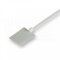 [WT-MP-130MC]  stahovací pásek 130x2,5mm s popisovacím štítkem 28x20mm nad zámkem; přírodní