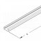[CH-BT-2510-15-BZN-2000]  profilová lišta BT neděrovaná, podle EN 60715, 25 x 10 mm, š. výřezu: 11 mm, tl.: 1,5 mm, pásově zinkovaná, d: 2000 mm