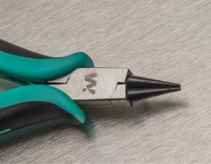 [26-KRO-1]  mini kleště s kulatými čelistmi, d. 135mm