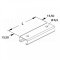 [CH-BT-3015-15-D-BZN-100]  profilová lišta BT děrovaná, podle EN 60715, 30 x 15 mm, š. výřezu: 16 mm, tl.: 1,5 mm, otvory: 2x Ø 6,5 mm, pásově zinkovaná, d: 100 mm