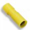 [OBK-CI-6-5-PA]  kabelová lisovací objímka kruhová Cu celoizolovaná PA (polyamid), EASY ENTRY, 4,0 - 6,0 mm², pro ø : 5 mm, žlutá