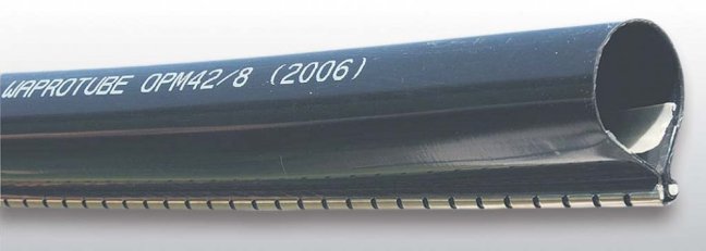 [OPM-53-13-1000]  teplem smrštitelná zipová opravná manžeta, UV odolná, Ø 53/13 mm, d: 1 m