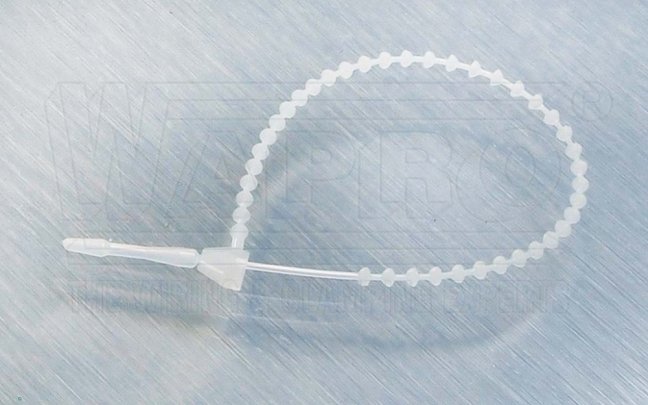 [S-TRTN-130]  vázací příchytka TRITON SEAL vroubkovaná, d. 127 mm, PP (polypropylen), přírodní