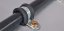 [OFX-12-35-R-W1]  fixační příchytka pro kabely a trubky OYSTER FIX, š.12 mm, s gumovou vložkou EPDM, Ø 35 mm, otvor pro šroub: Ø 5,3 mm, -40° až 120°C, žárově zinkovaná ocel