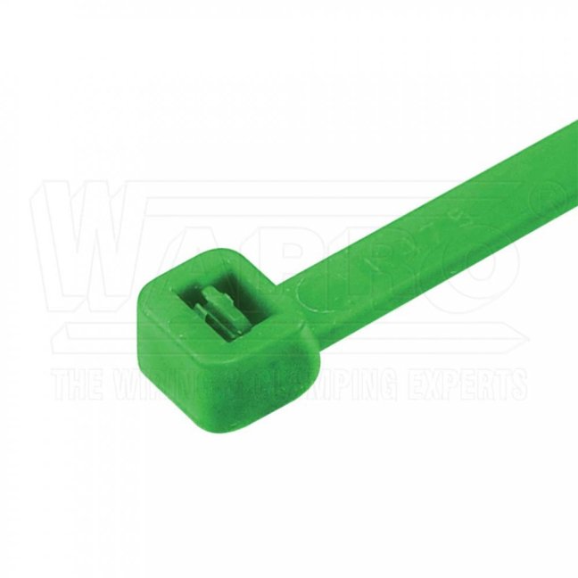 [WT-200STGR]  stahovací pásek plastový; 203 x 4,6 mm; zelený