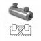 [SPSR-150-240]  šroubový spojovač 0,6/1 kV, 2 trhací šrouby, 150 - 240 mm² RM / 240 mm² SM (r), s přepážkou