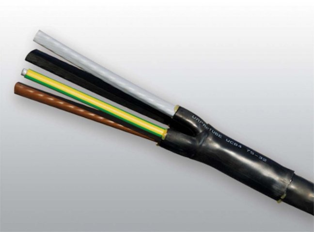 [WCB3-35-120]  teplem smrštitelná rozdělovací hlava pro NN, UV odolná, 3-žilová, pro kabel: 3 x 35 - 120 mm²