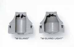 [GVC-M20]  gumová průchodka / záslepka W-GLAND, IP67, otvor M20, kabel 8 - 13 mm, chloropren, černá