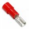 [OBP-PI-1.5-6308-PA]  kabelová lisovací objímka plochá Cu poloizolovaná PA (polyamid), EASY ENTRY, 0,5 - 1,5 mm², pro kolík: 6,35 x 0,8 mm, červená