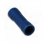 [SPI-2.5]  Cu lisovací spojka trubková izolovaná PVC, sériová, 1,5 - 2,5 mm², modrá