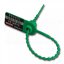 [S-VNSM-190-IK-05]  plastová bezpečnostní plomba VENUS Medium SEAL se štítkem 15 x 20 mm, s bezpečnostním zámkem, ø 2 mm, d.190 mm, nylon, inkoustový potisk, postupné číslování, zelená